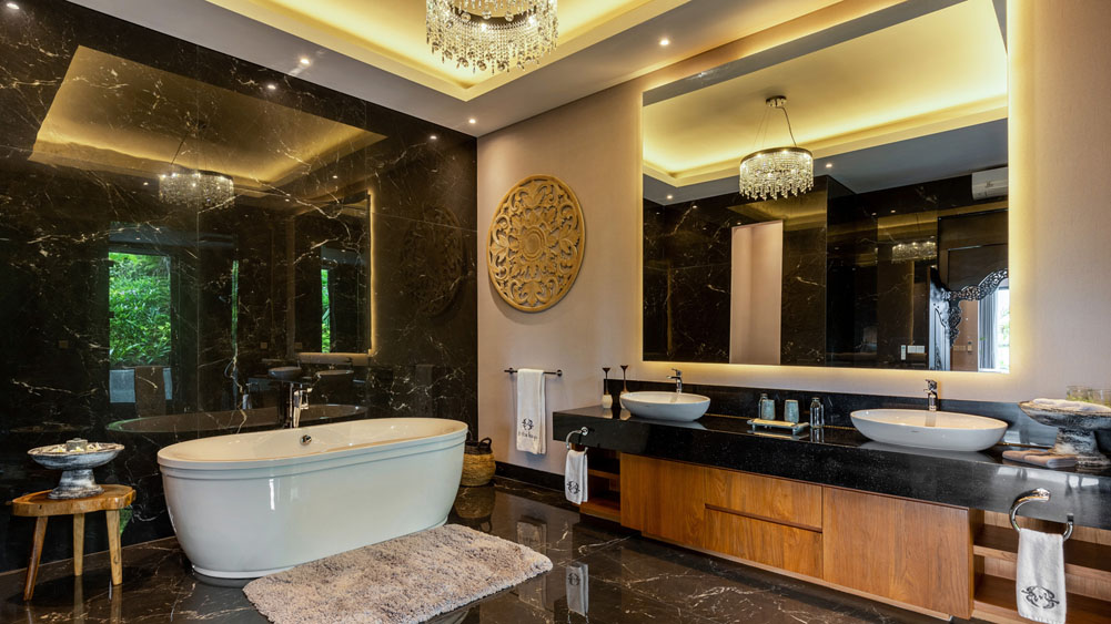 Tirtha Bayu Villa I - Superior finishing of bathrooms